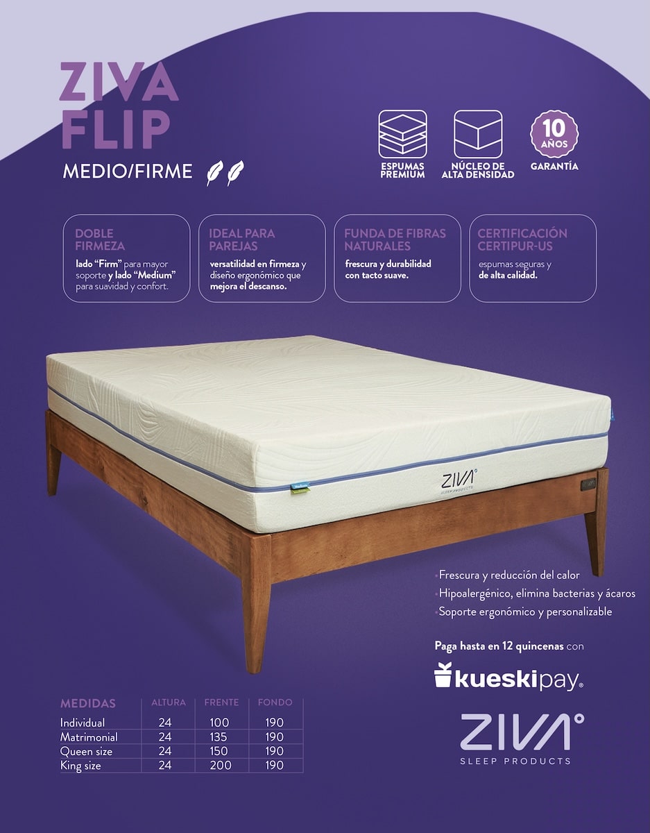 Colchón ZIVA FLIP®