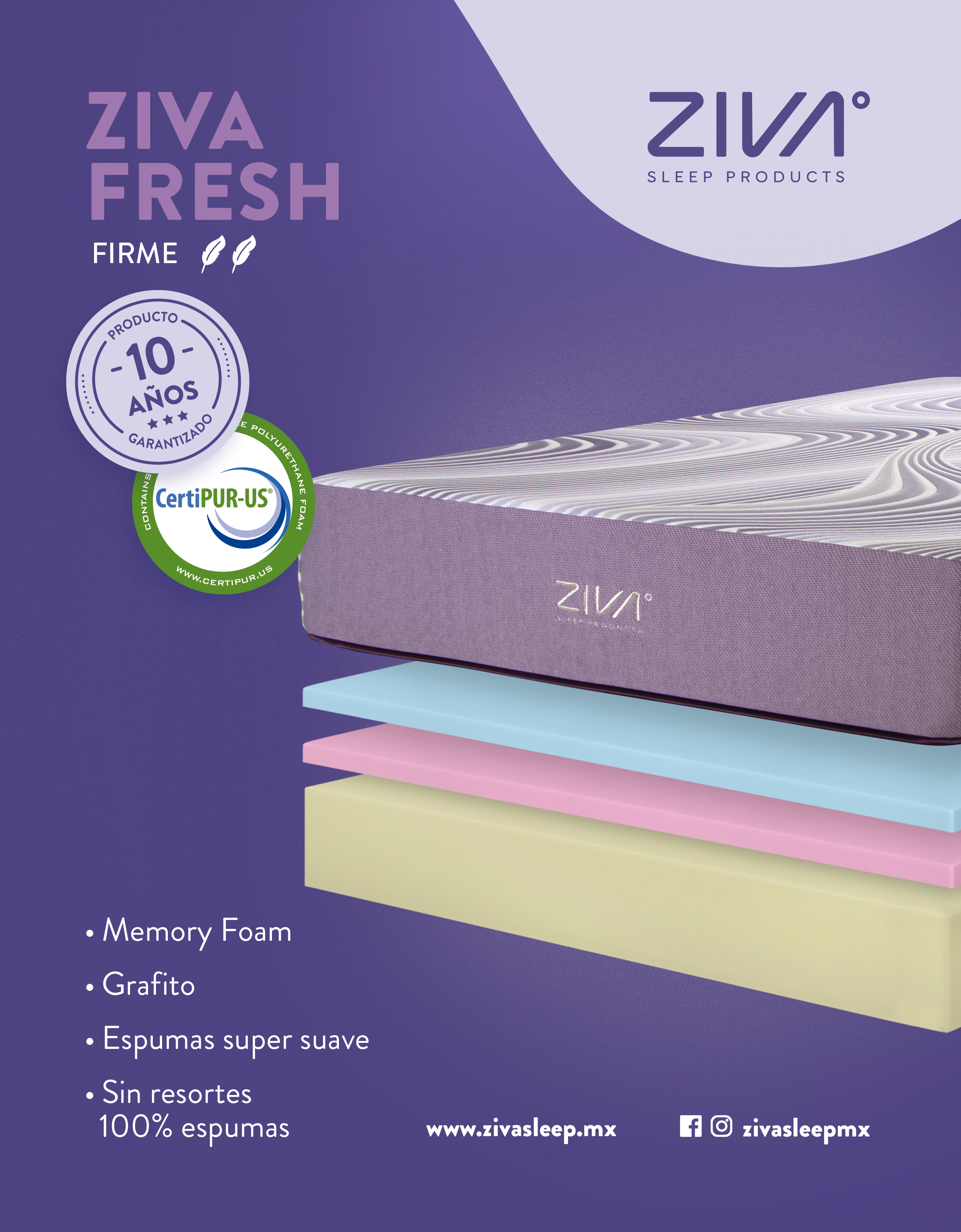 Colchón ZIVA FRESH